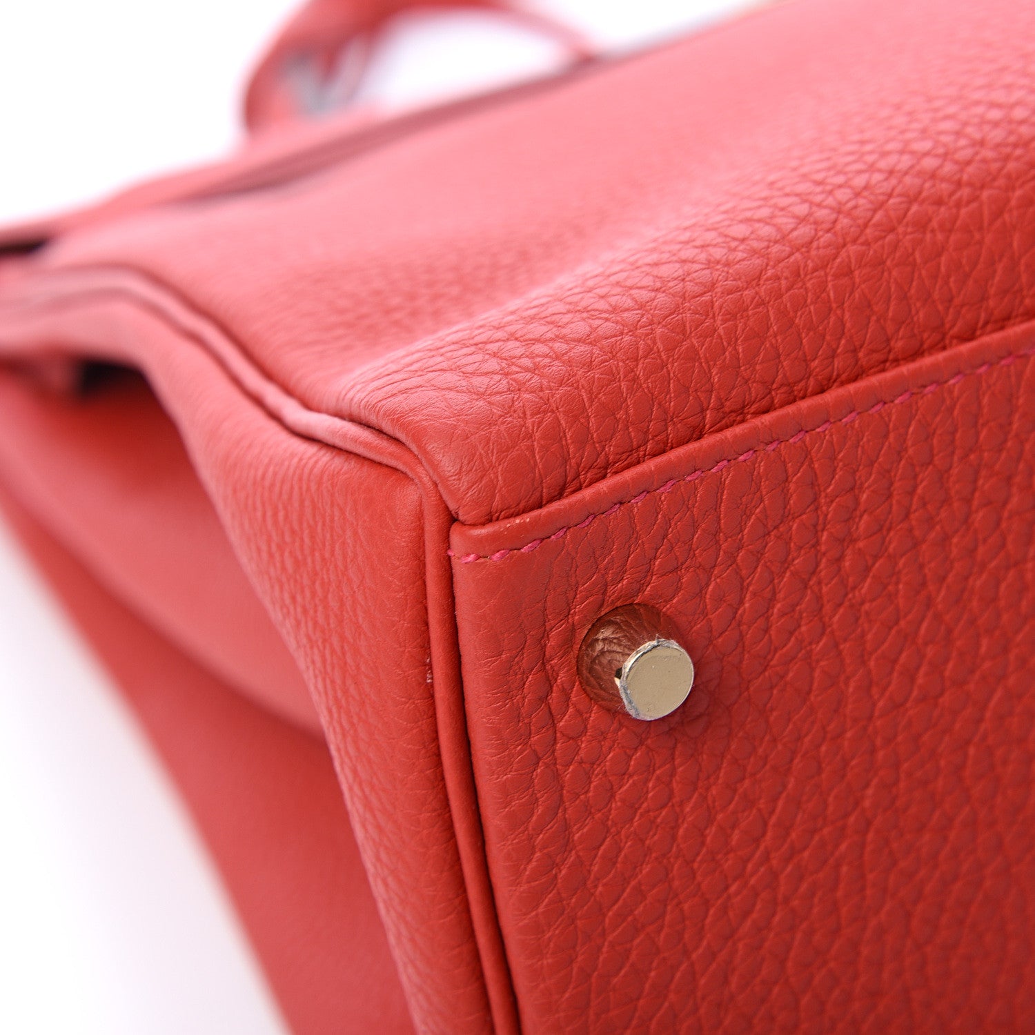 Hermes Togo Kelly Retourne 35 Rouge Casaque 10 of 10