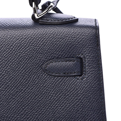 Hermes Epsom Kelly Sellier 25 Bleu Indigo 24 of 32