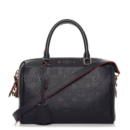 Louis Vuitton Empreinte Speedy Bandouliere 25 NM Marine Rouge 1 of 6