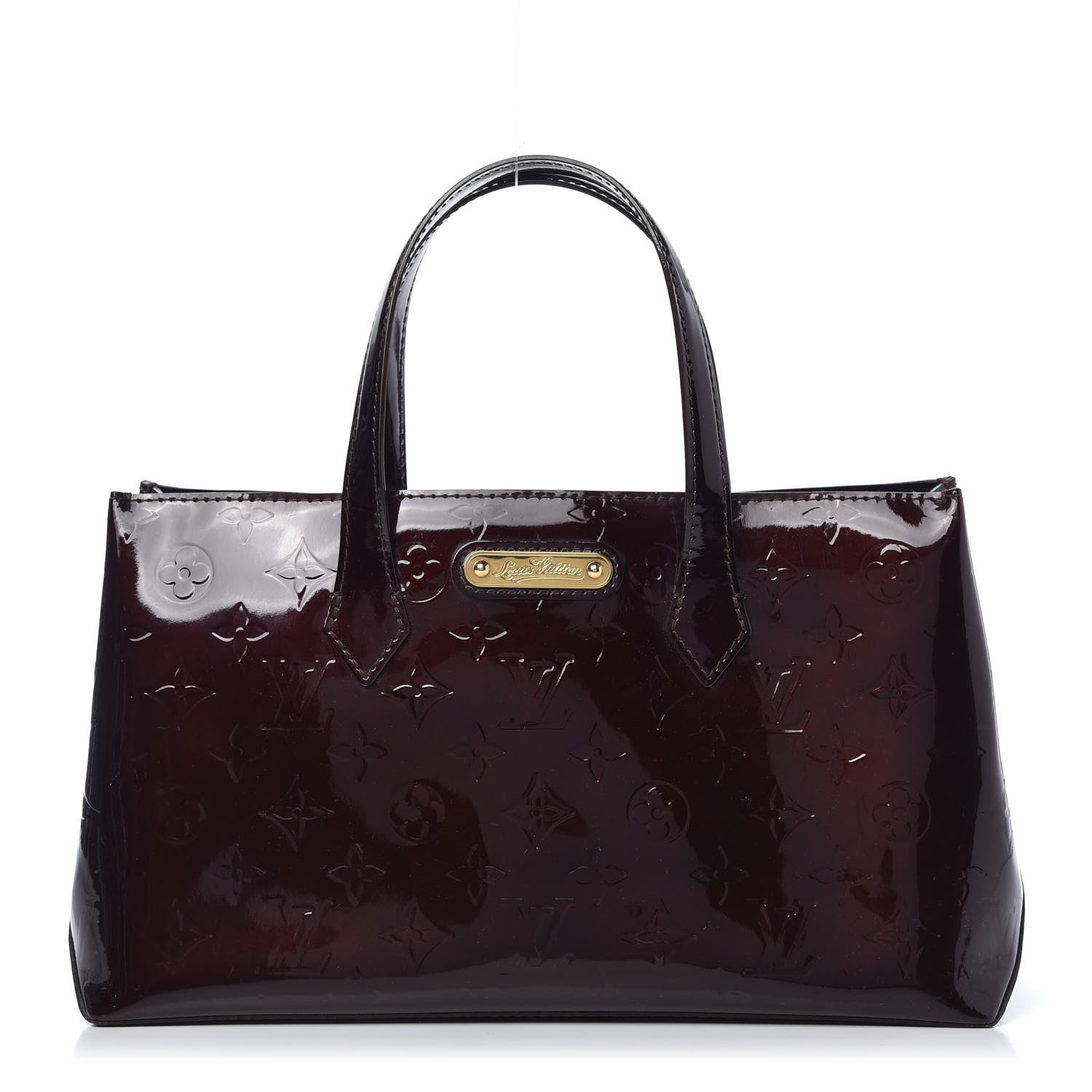 Louis Vuitton Vernis Wilshire PM Amarante 1 of 9