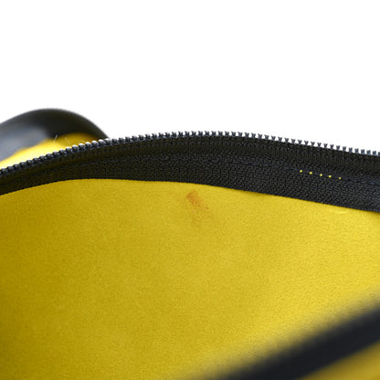 Loewe Suede Calfskin Amazona Yellow Black 7 of 15