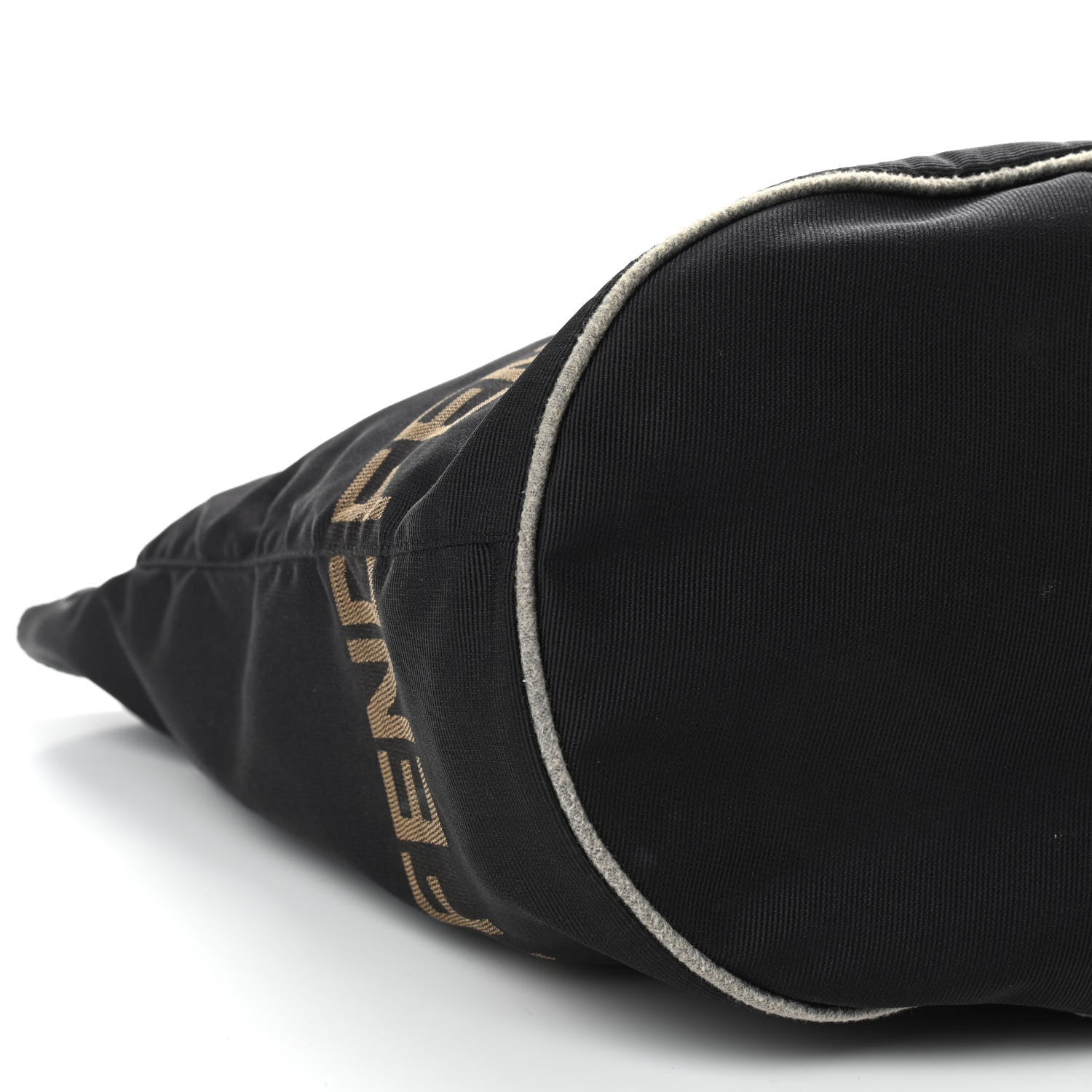 Fendi FF Canvas Bucket Bag Black 8 of 13
