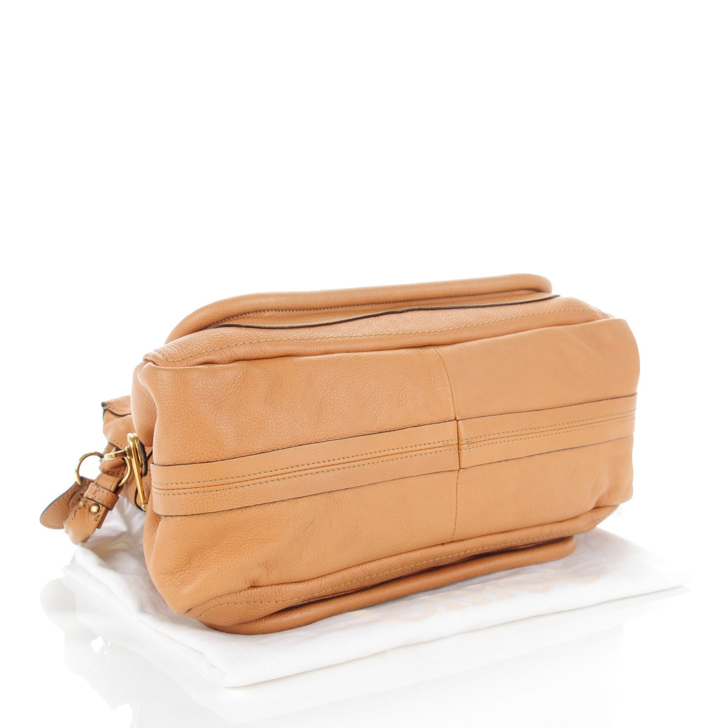 Chloe Calfskin Medium Paraty Light Tan 4 of 8