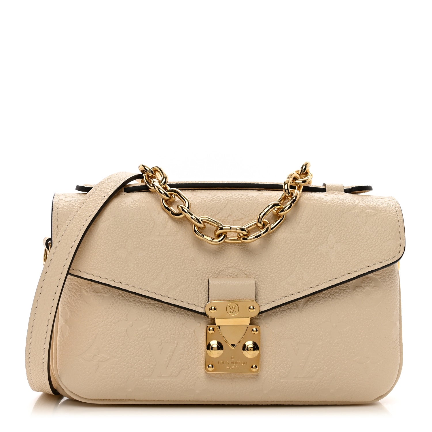 Louis Vuitton Empreinte Pochette Metis East West Cream 1 of 10