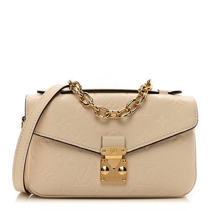 Louis Vuitton Empreinte Pochette Metis East West Cream 1 of 10