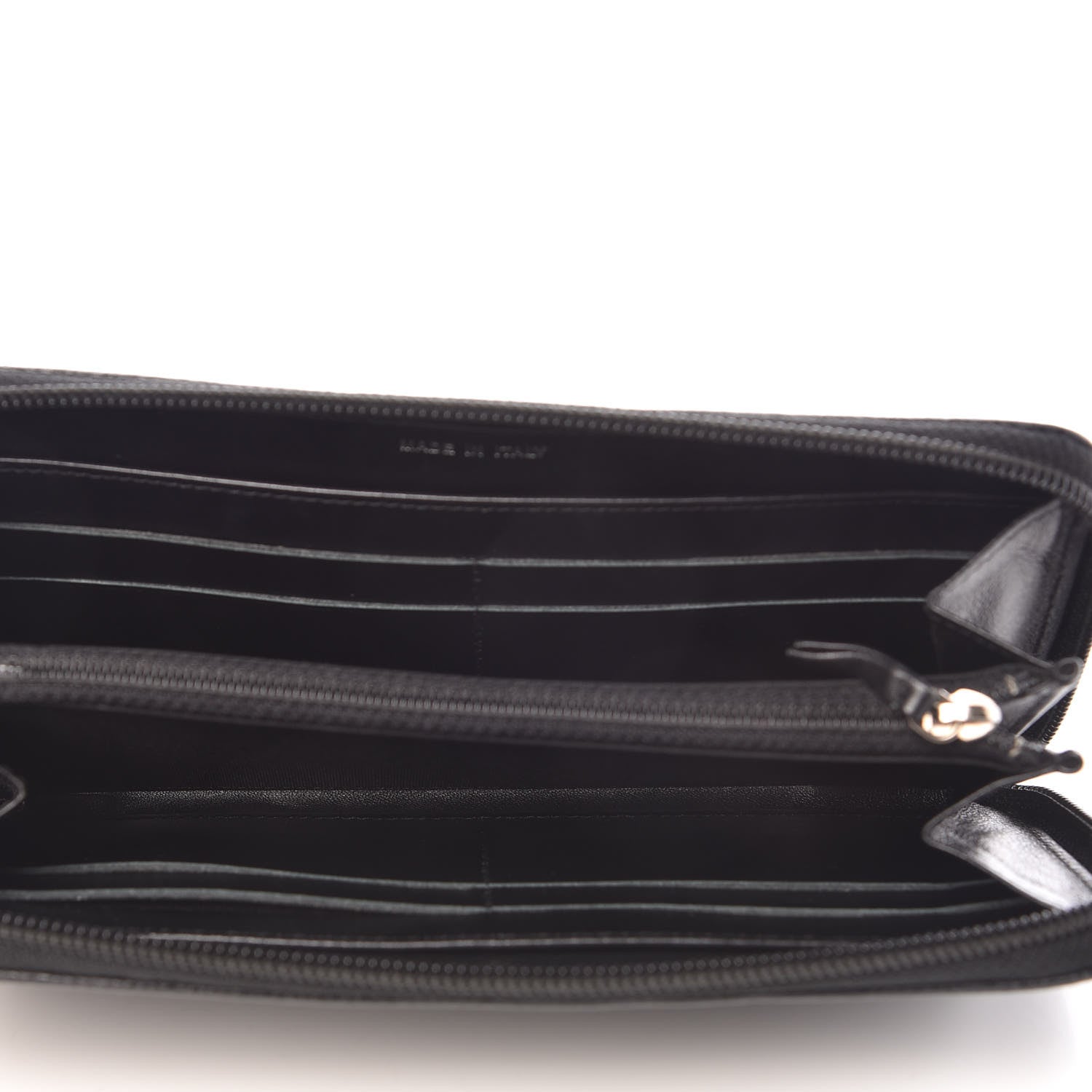 Chanel Caviar Large Timeless CC Zip Around Wallet Black 5 of 12