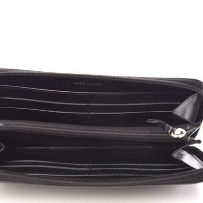 Chanel Caviar Large Timeless CC Zip Around Wallet Black 5 of 12