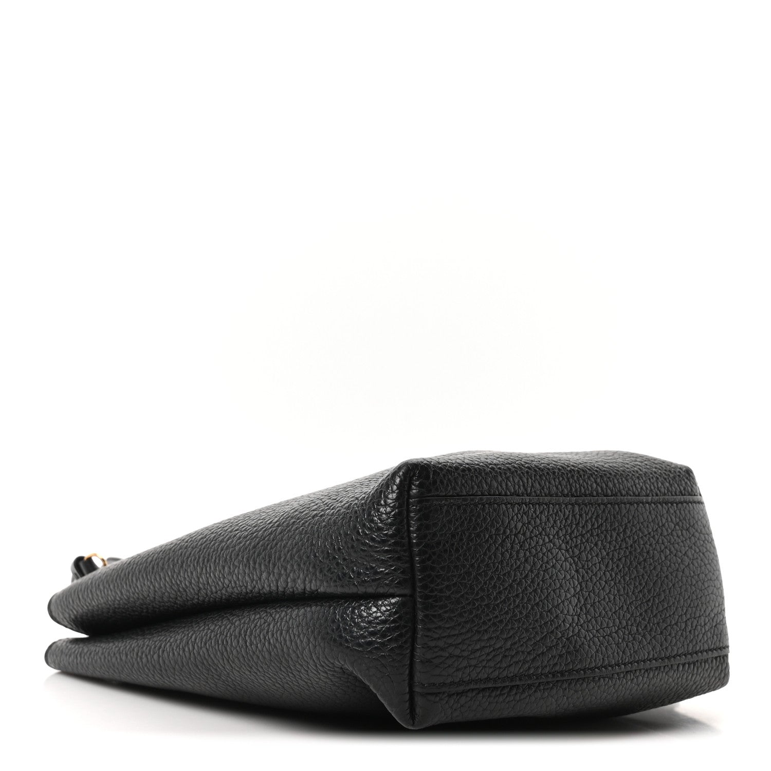 Salvatore Ferragamo Tumbled Calfskin Gancini Mini Bag Black 4 of 9