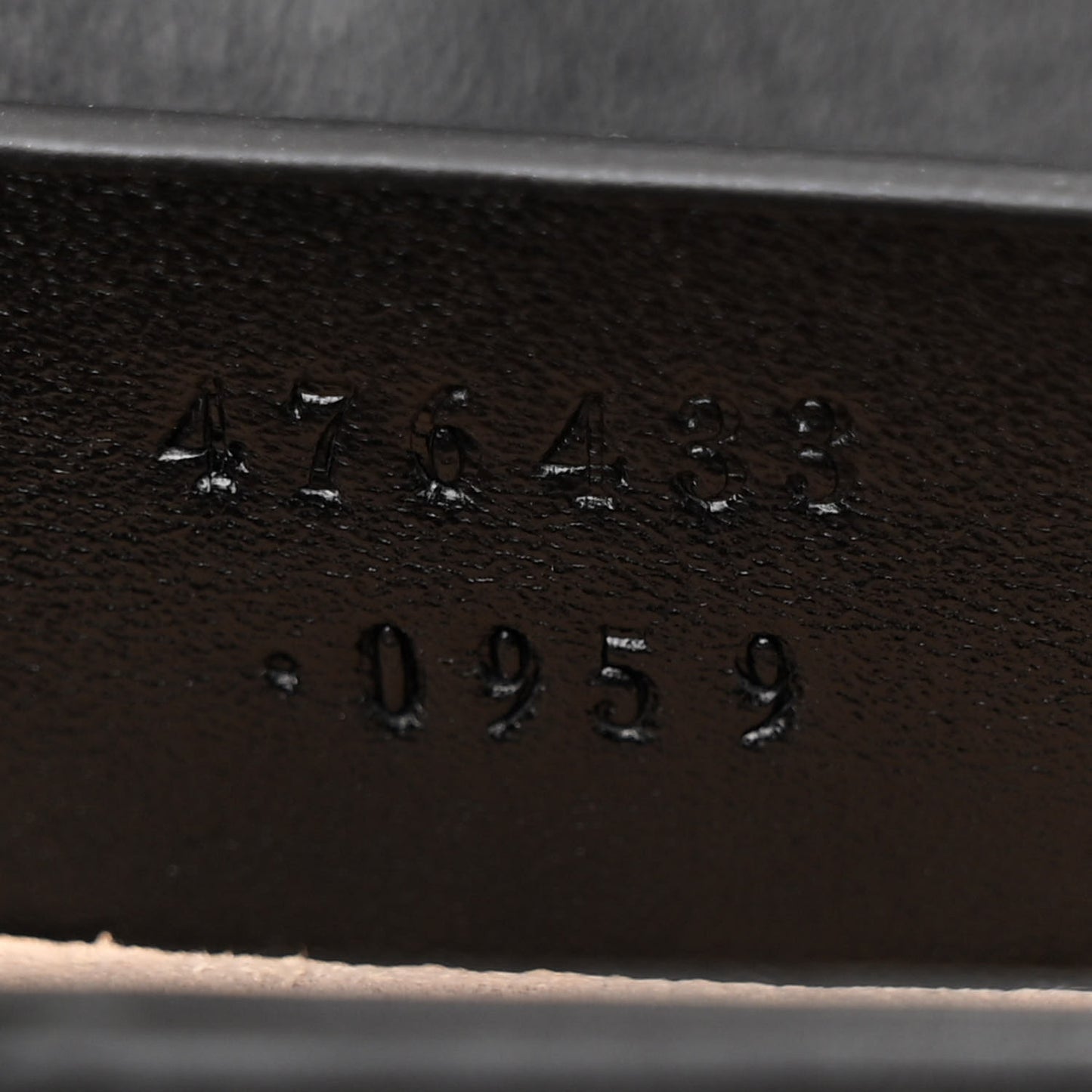 Calfskin Matelasse Super Mini GG Marmont Shoulder Bag Black