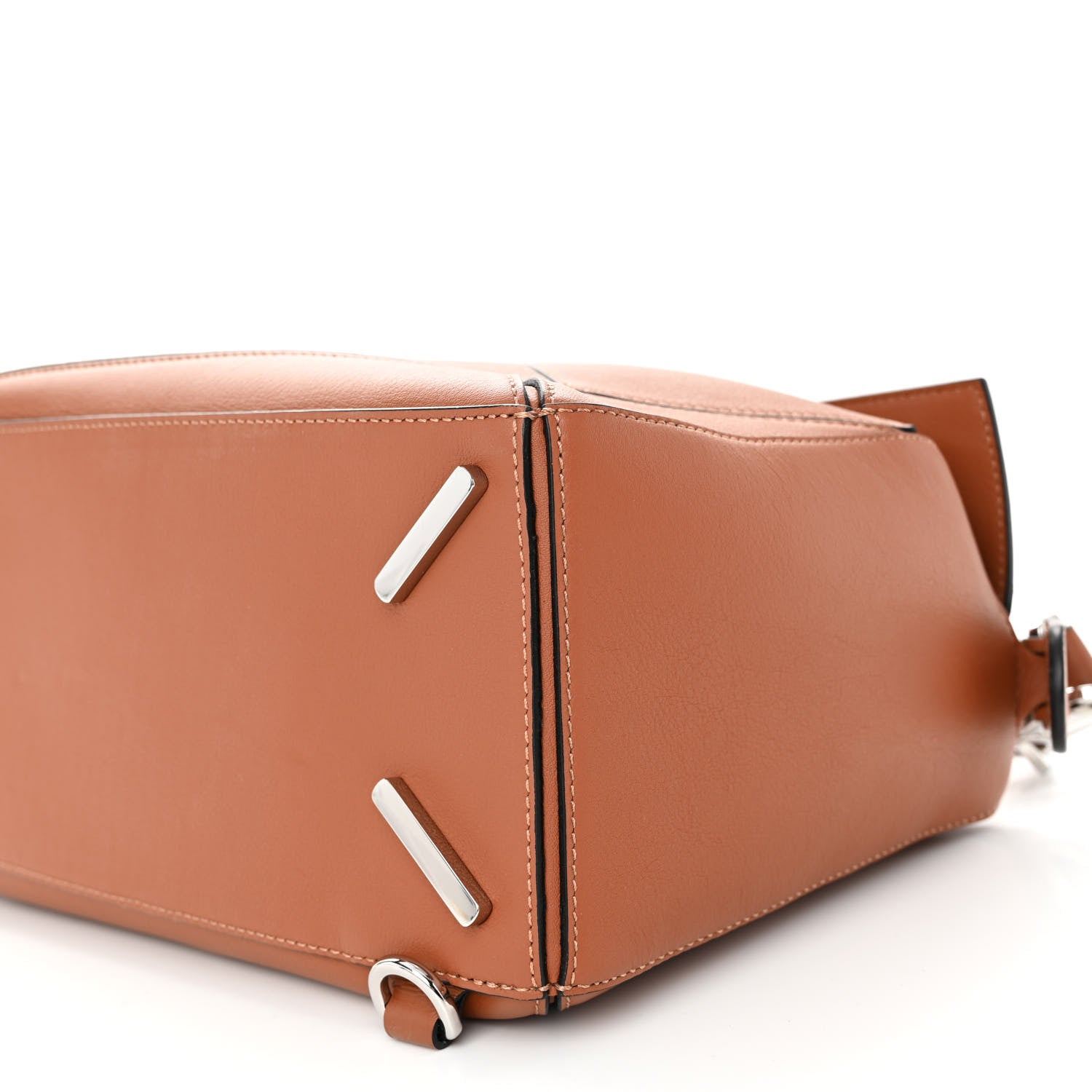 Loewe Calfskin Medium Puzzle Bag Tan 9 of 9