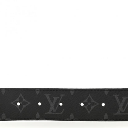 Louis Vuitton Monogram 40mm LV Initiales Belt 90 36 Blue 4 of 5