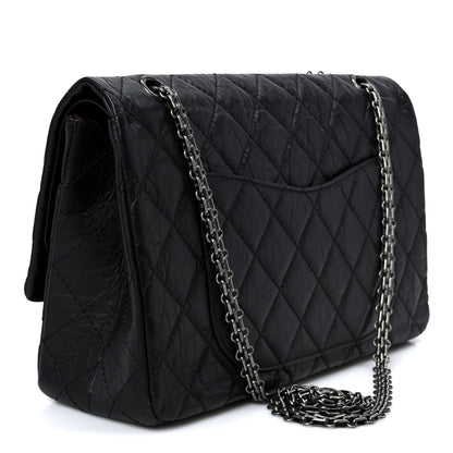 Chanel Aged Calfskin Quilted 2.55 Reissue 227 Flap Black 3 of 10