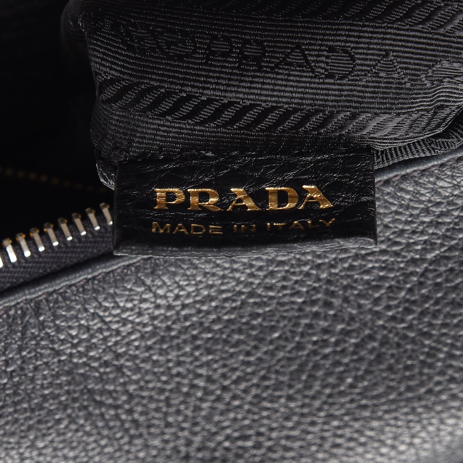 Prada Vitello Daino Hobo Nero Black 7 of 8