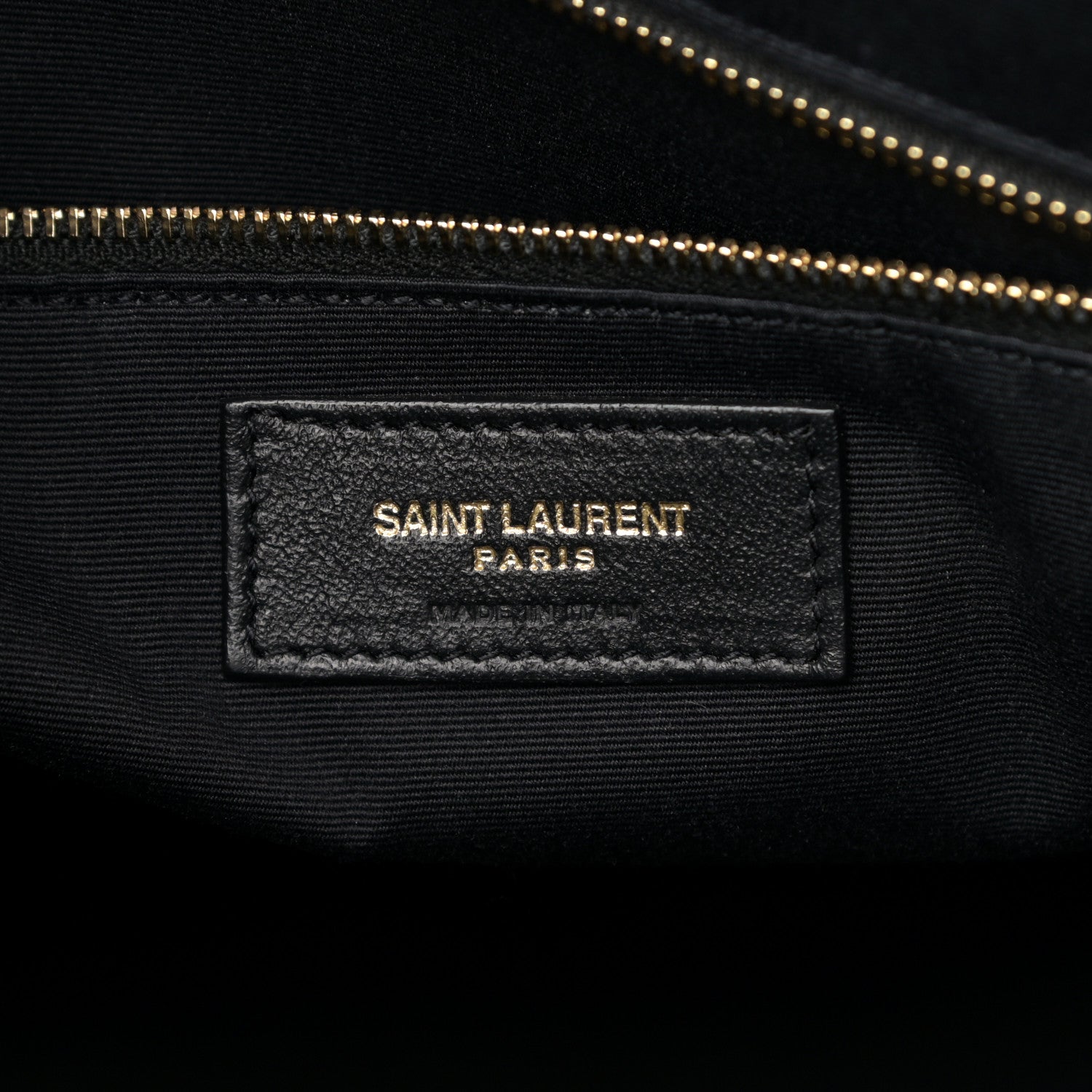 Saint Laurent Suede All-Over Monogram Medium Le Monogramme Duffle Black 9 of 24