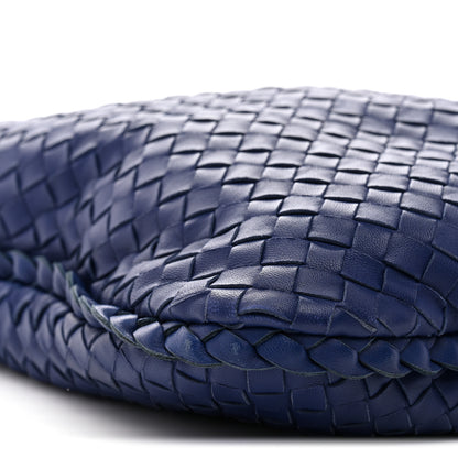 Bottega Veneta Nappa Intrecciato Maxi Veneta Hobo Baltic Blue 9 of 11