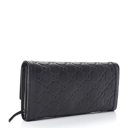 Gucci Guccissima Sukey Continental Wallet Continental Wallet Black 3 of 7