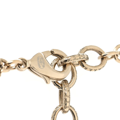 Chanel Pearl CC Chain Multi Strand Necklace Gold 4 of 5