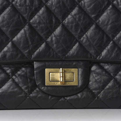 Chanel Aged Calfskin Quilted 2.55 Reissue 227 Flap Black 9 of 9