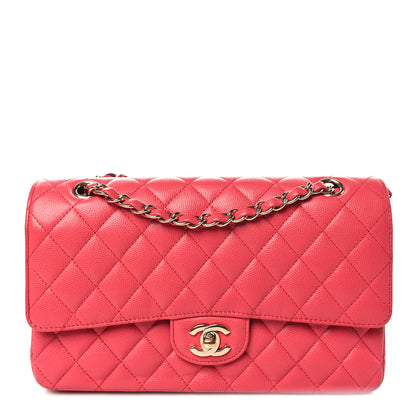 Chanel Caviar Quilted Medium Double Flap Red 1 of 10