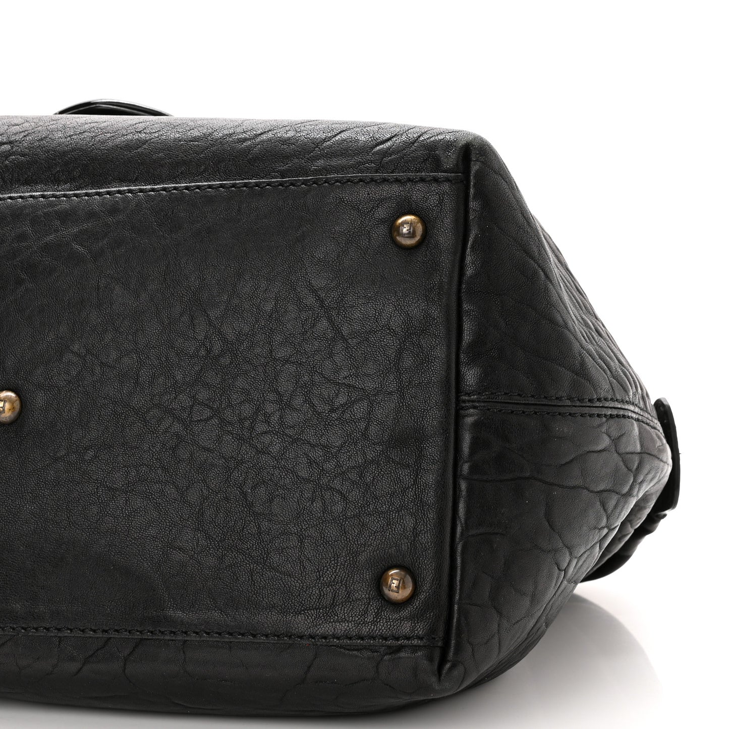 Nappa Patent B Buckle Tote Black