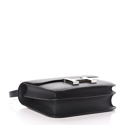 Hermes Grained Monsieur Constance 24 Black 4 of 25