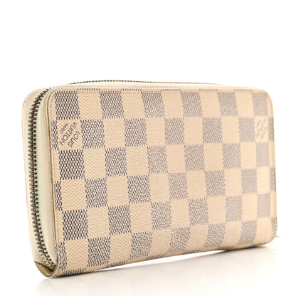 Louis Vuitton Damier Azur Zippy Wallet 3 of 11