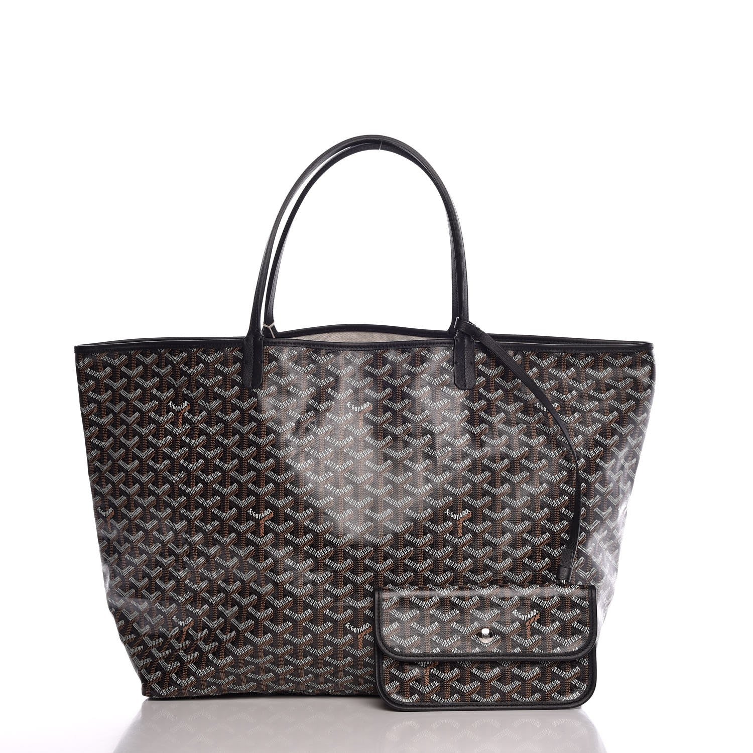 Goyard Goyardine Saint Louis GM Black 1 of 8
