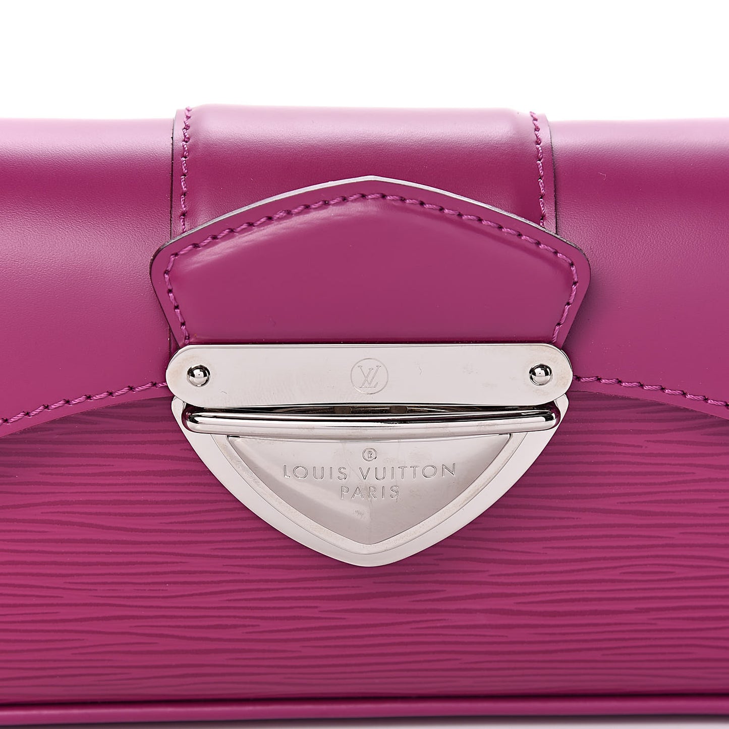 Epi Montaigne Clutch Fuchsia
