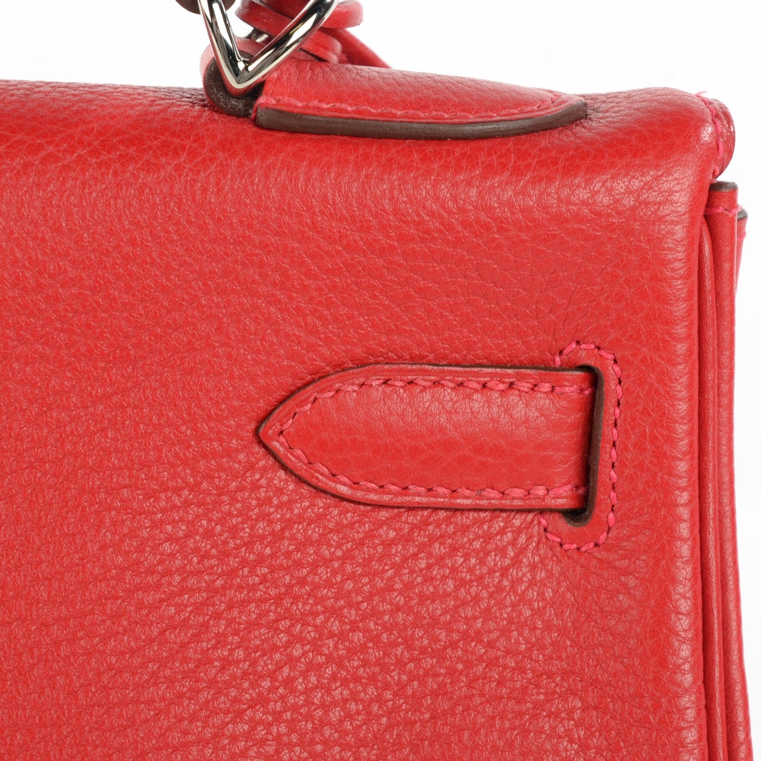 Hermes Togo Kelly Retourne 32 Rouge Casaque 11 of 24