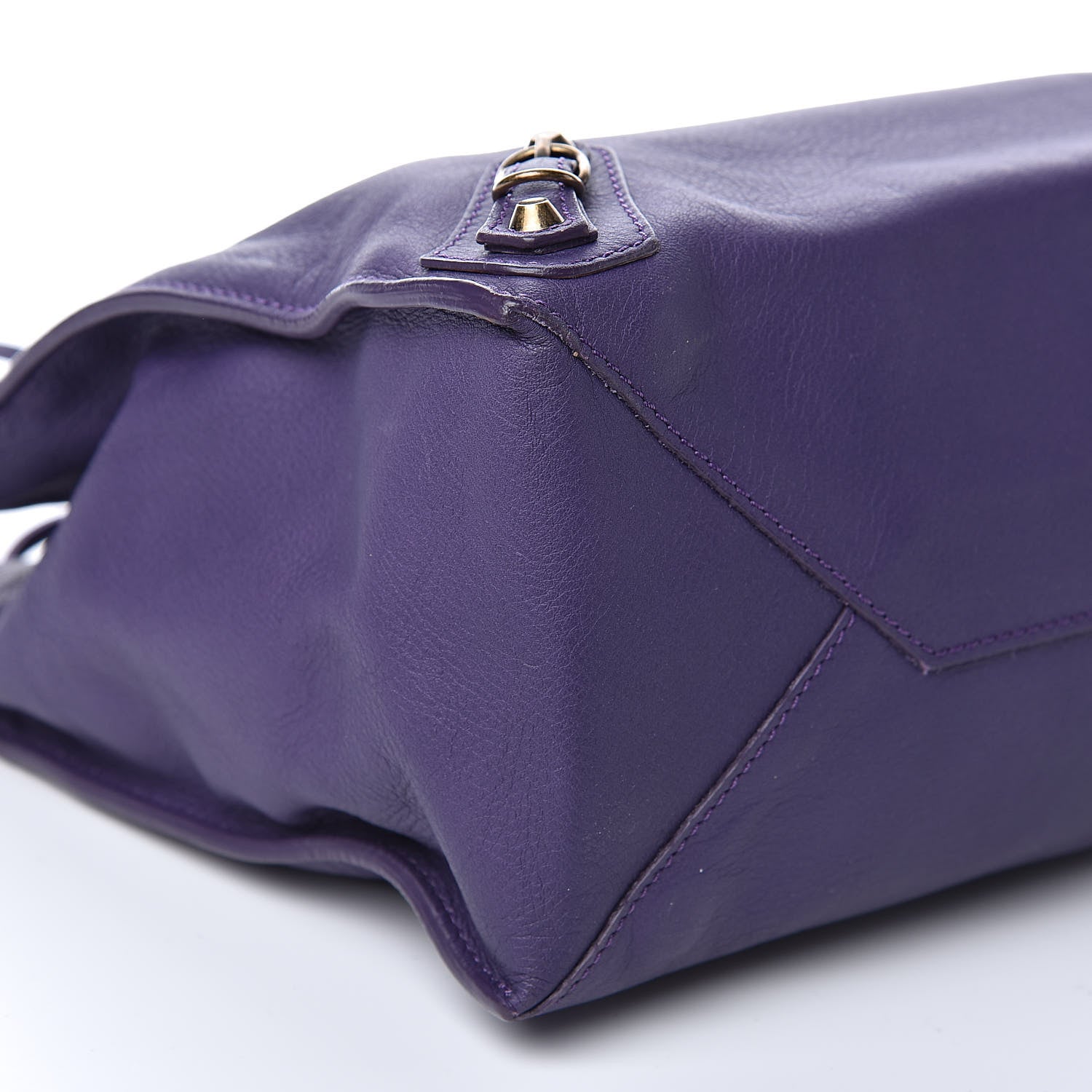 Balenciaga Veau Mini Papier Tote Purple 8 of 11