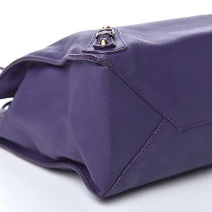 Balenciaga Veau Mini Papier Tote Purple 8 of 11