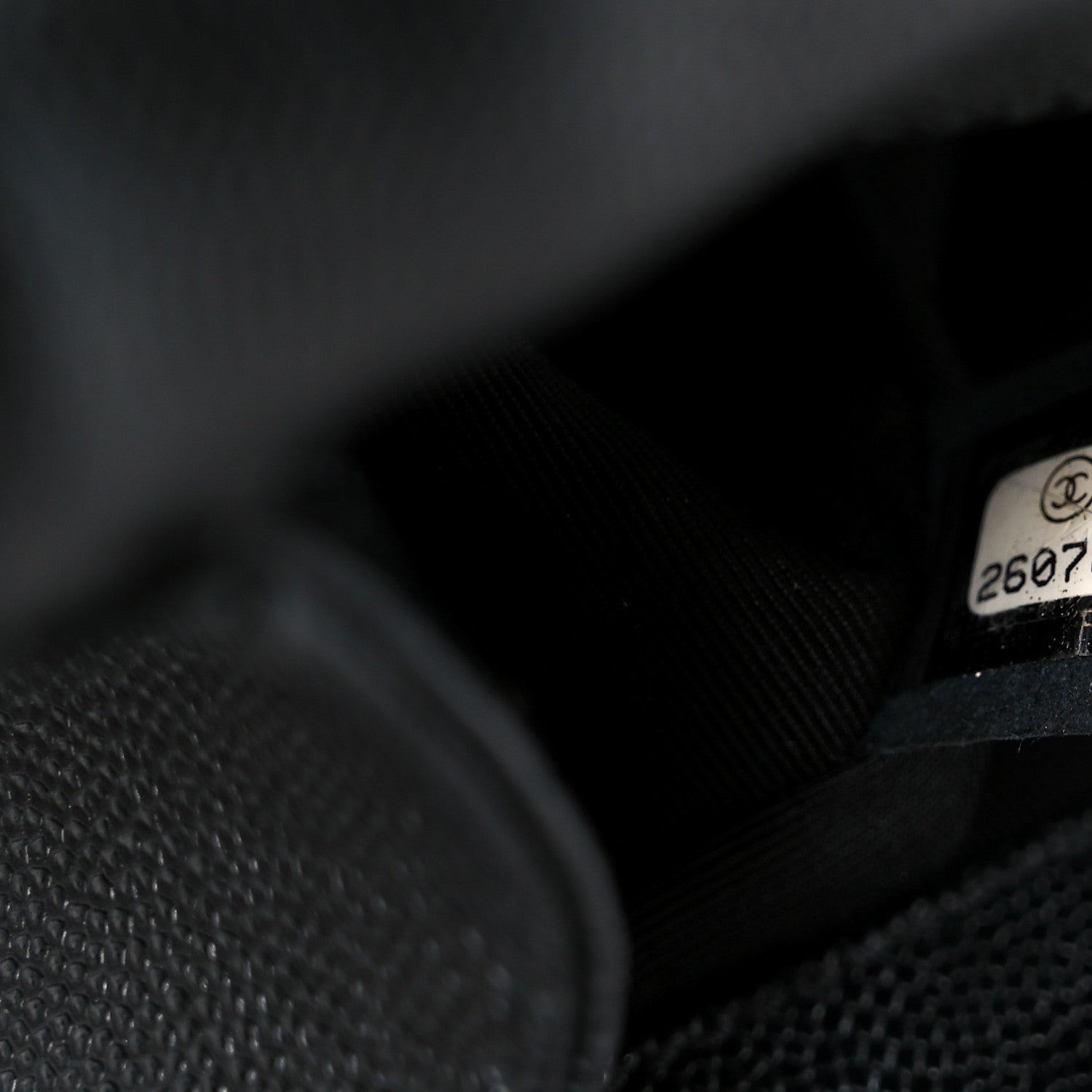 Chanel Caviar Quilted Medium Boy Flap Black 6 of 9