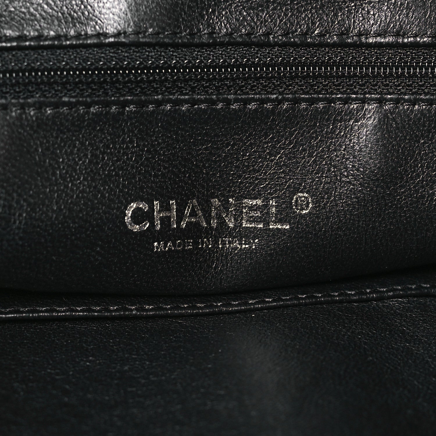 Chanel Calfskin Modern Chain Rhodoid Hobo Black 6 of 11