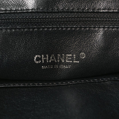 Chanel Calfskin Modern Chain Rhodoid Hobo Black 6 of 11