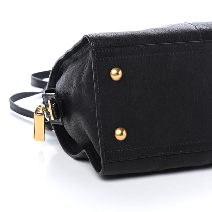 Saint Laurent Sheepskin Small Cabas ChYc Black 8 of 9
