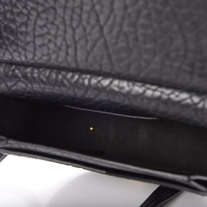 Givenchy Bullhide Mini Infinity Saddle Bag Black 5 of 7