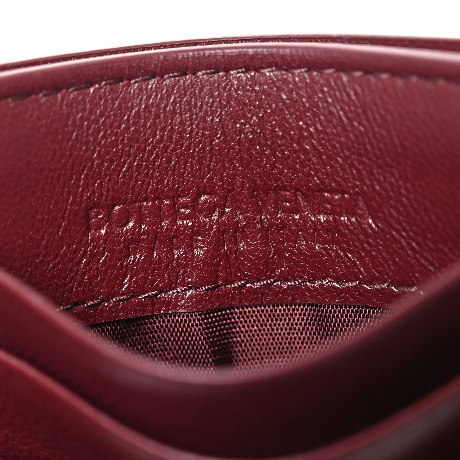 Bottega Veneta Nappa Intrecciato Card Holder Barolo 6 of 9