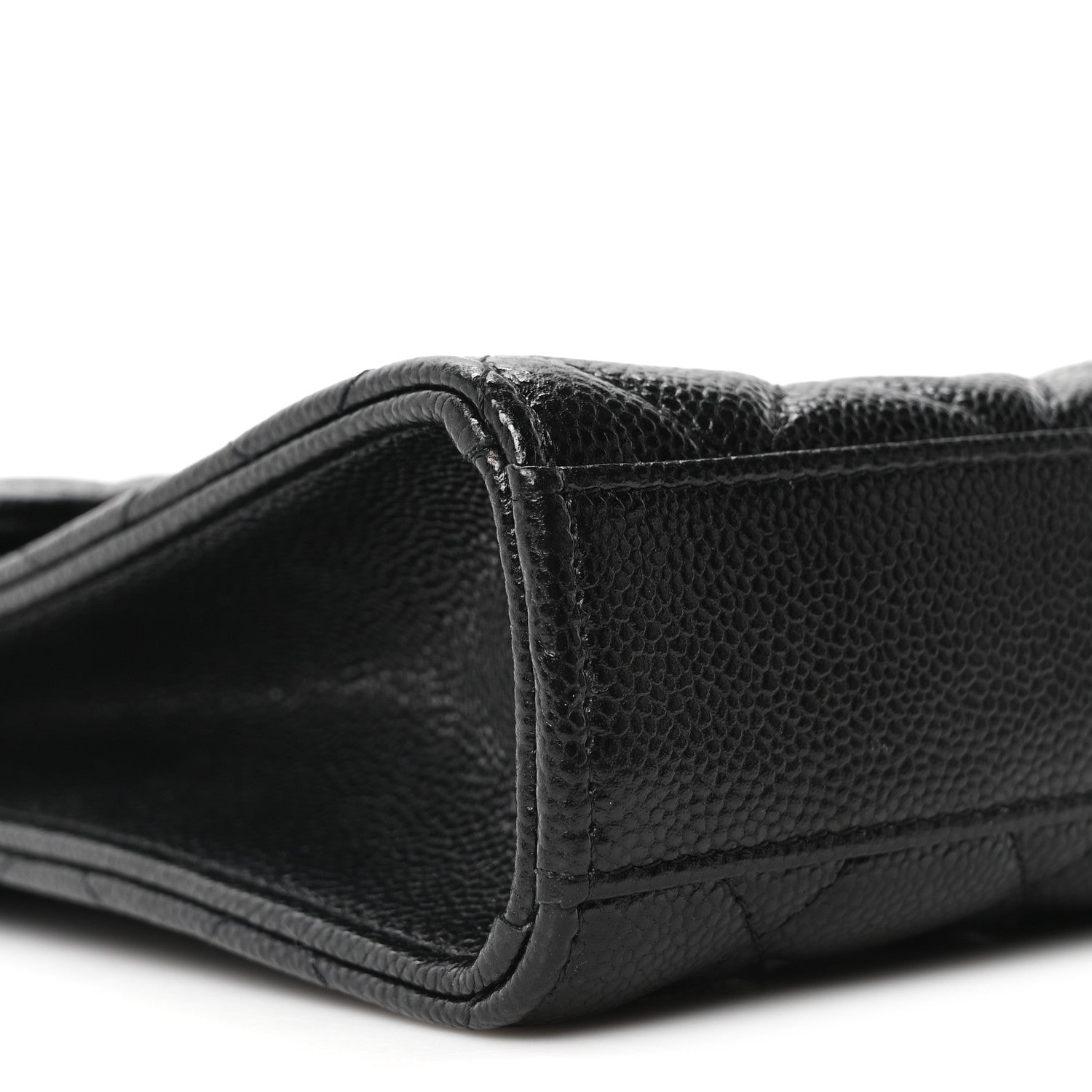 Chanel Caviar Quilted Classic Phone Holder Black 9 of 11