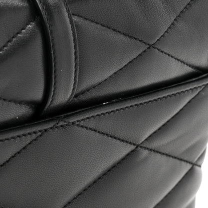 Saint Laurent Lambskin Quilted Le 57 Diamond Shoulder Bag Black 11 of 11