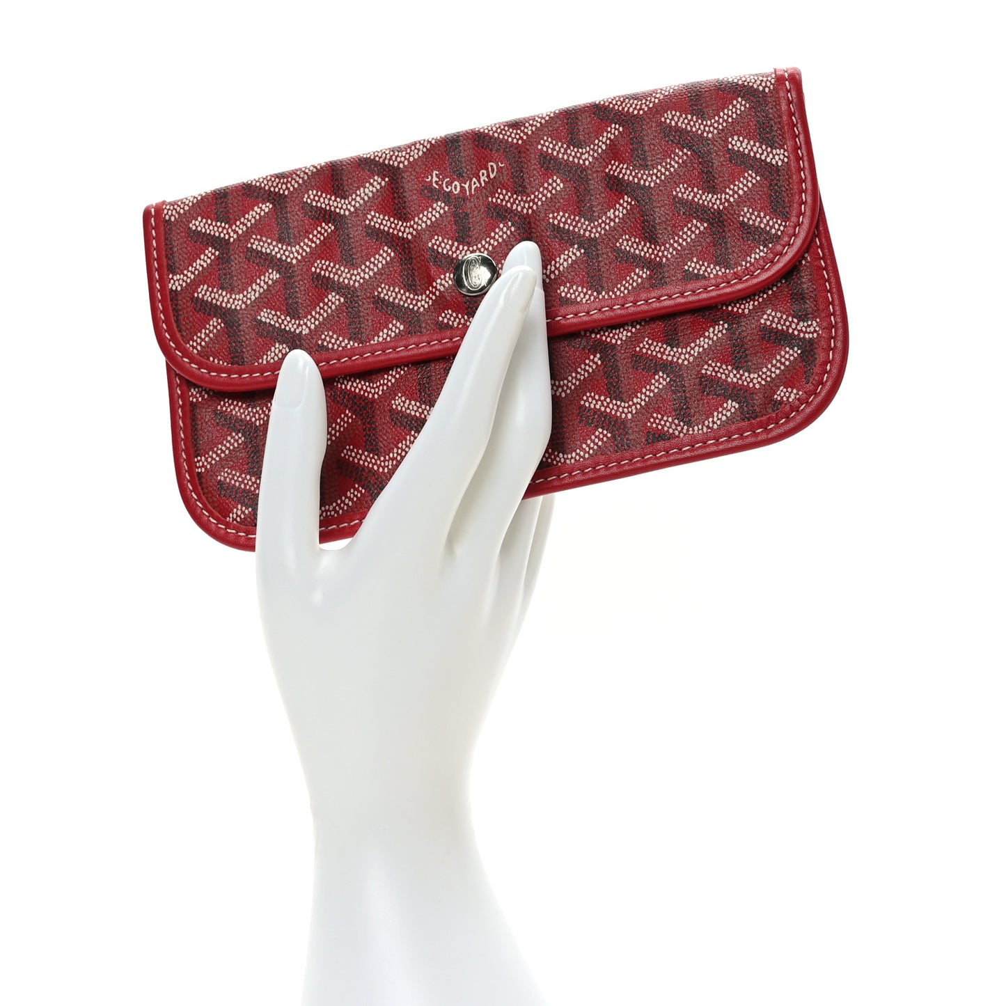 Goyardine Pouch Red