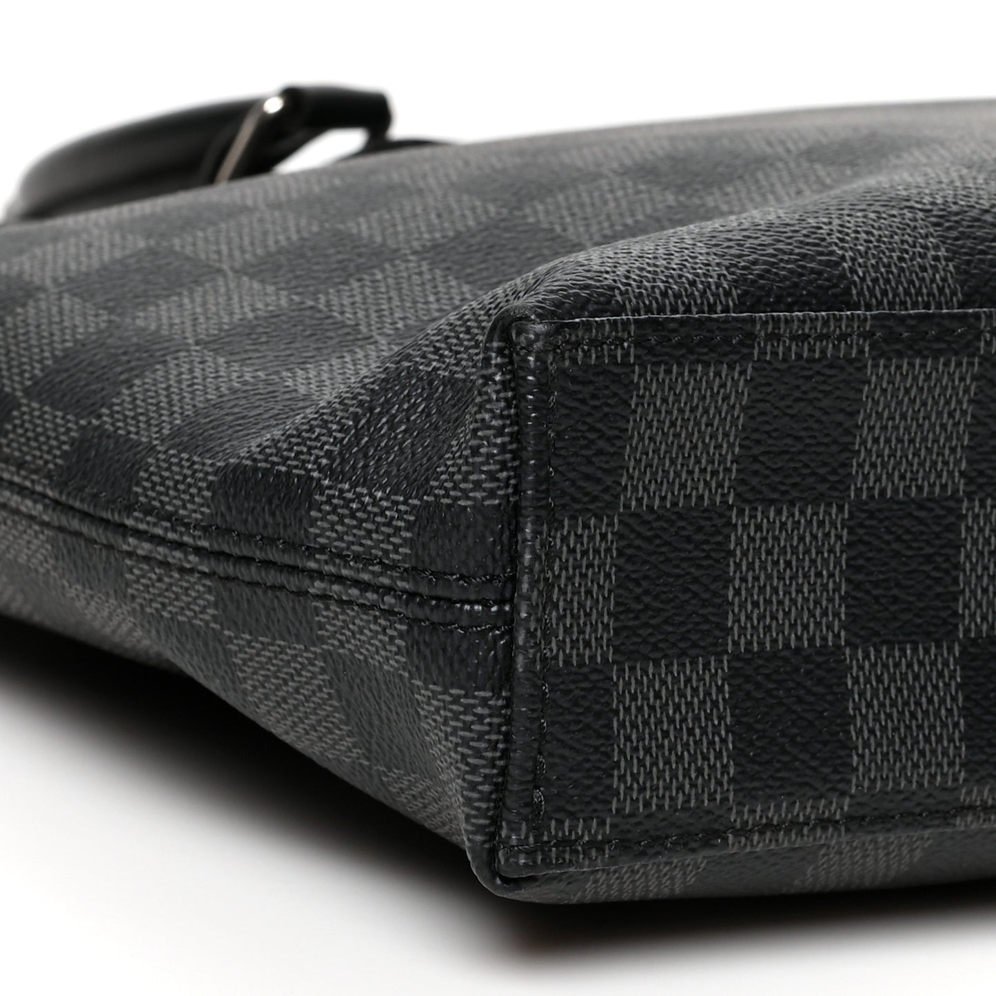 Damier Graphite Porte-Documents Jour