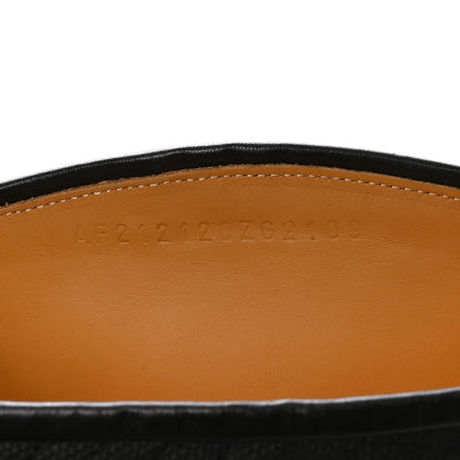 Hermes Toile Matelasse Box Kelly Jumping Boots 40 Black 8 of 10