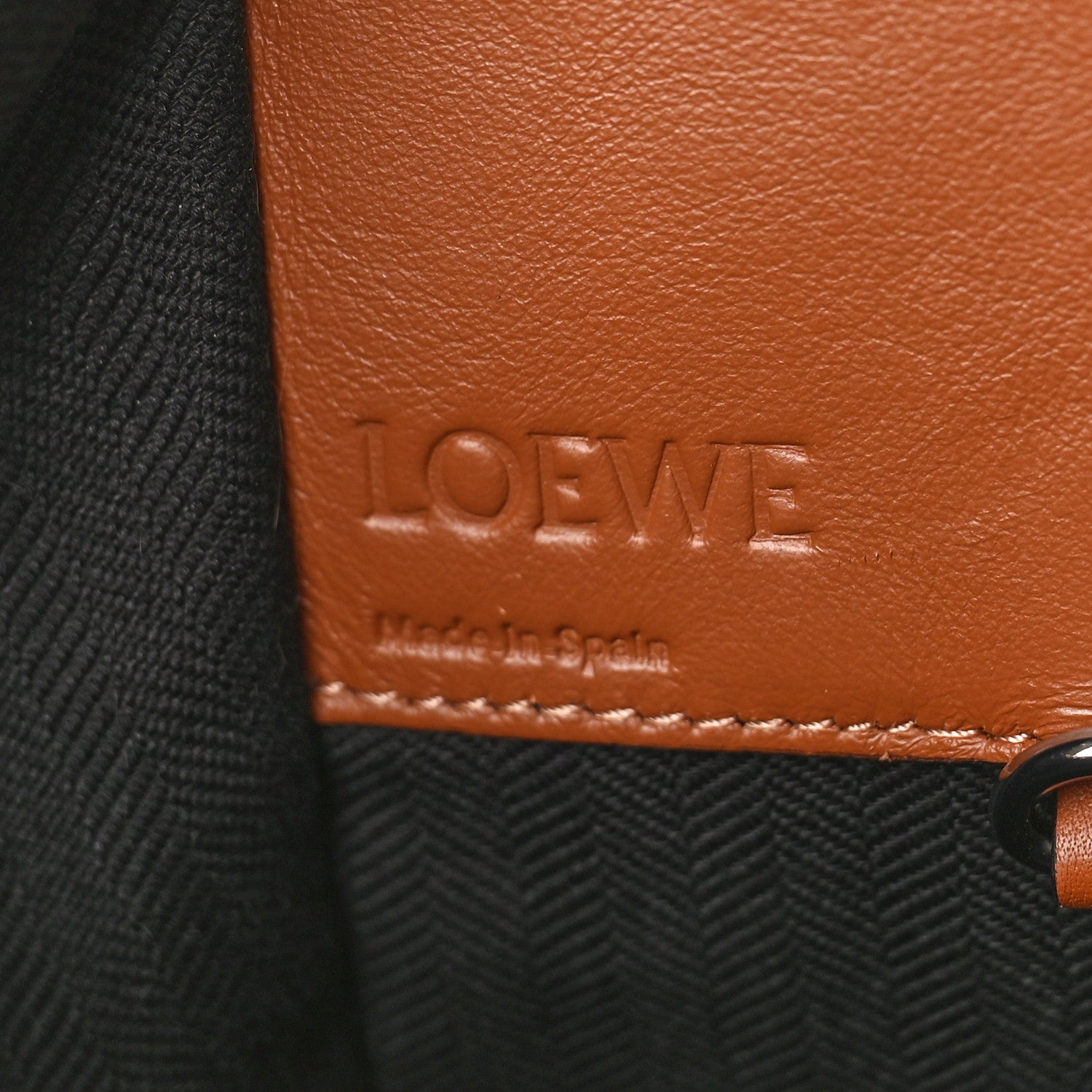 Loewe Calfskin Small Hammock Shoulder Bag Tan 6 of 9