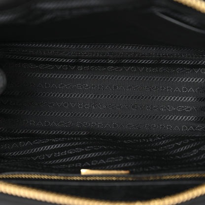 Prada Re-Nylon Saffiano Medium Re-Edition 1978 Two Handle Bag Black 5 of 13