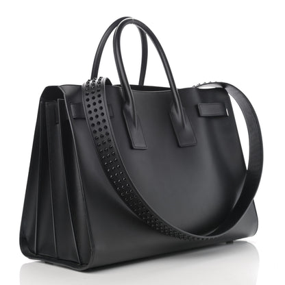 Saint Laurent Calfskin Large Sac De Jour Carryall Black 2 of 13