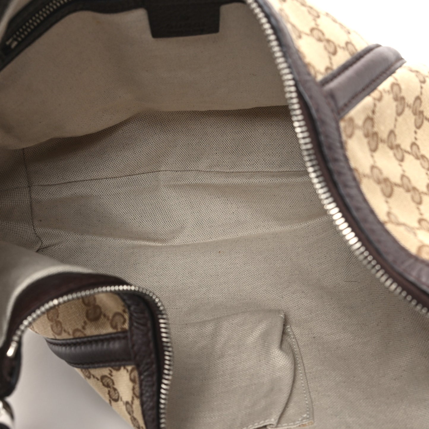 Monogram Medium Techno Horsebit Hobo Brown