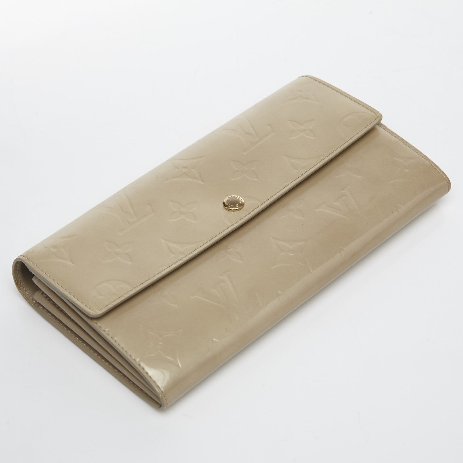 Louis Vuitton Vernis Sarah Wallet Beige 11 of 14