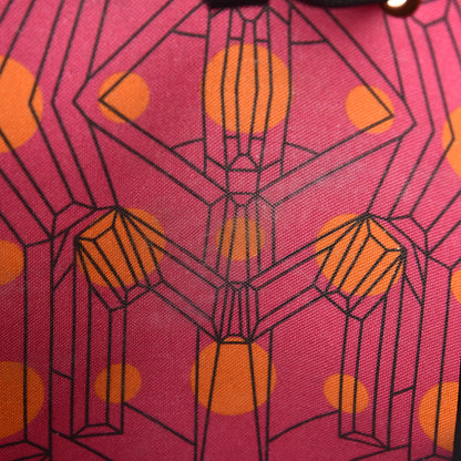 MCM Visetos Medium Project Reversible Shopper Tote Cognac 12 of 25