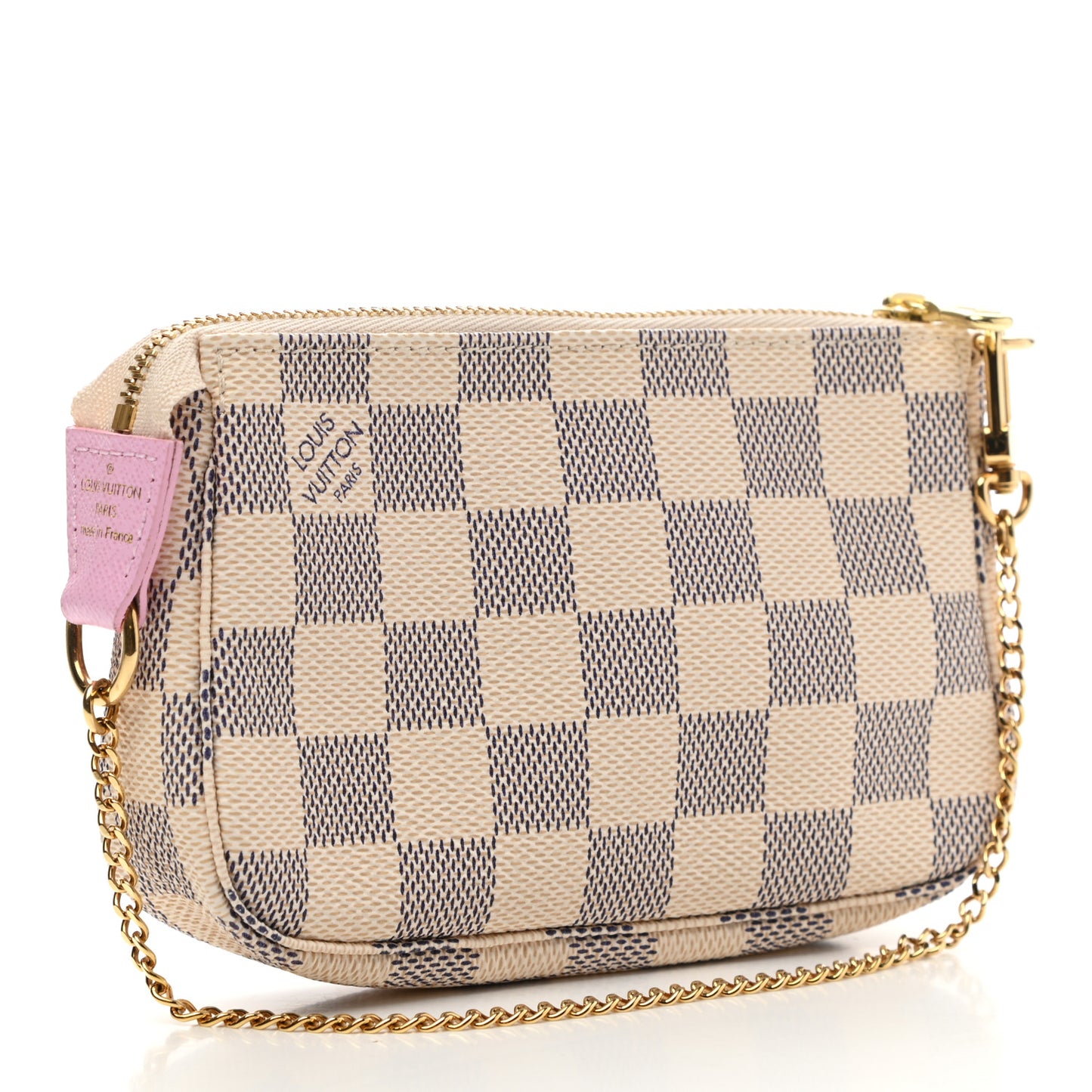Damier Azur 2016 Christmas Animation Mini Pochette Accessories