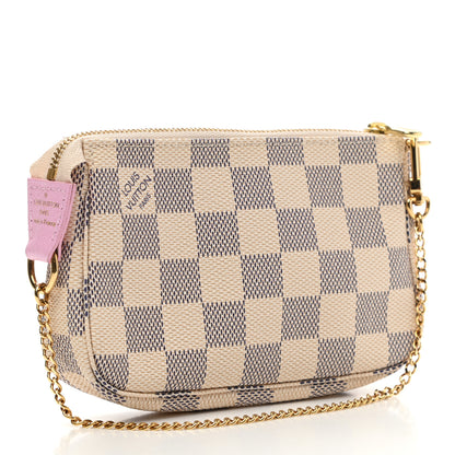 Louis Vuitton Damier Azur 2016 Christmas Animation Mini Pochette Accessories 3 of 7